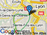 parcours Ste Irenee - Francheville - Cote du chemin du Montray -Ste Foy les Lyon Ste Irenee -