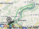 parcours Le Chatelard-La Passerelle