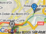 parcours Rillieux - Lyon