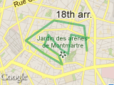parcours Tour de Montmartre