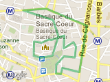 parcours Petit tour du SacrÃ© Coeur