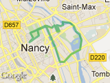 parcours Nancy 7km