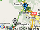 parcours Montée par Sassenage