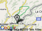 parcours VTT / Viillers le lac / La Chanalotte