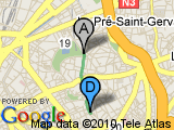 parcours Jusqu'au parc