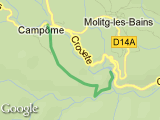 parcours thermes - Campôme - thermes