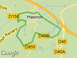 parcours Tour de Hasnon