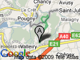 parcours valleiry-bois de chancy-valleiry