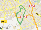 parcours Angers 10 km saumouroise