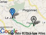 parcours le juc'h - guengat