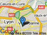 parcours la Doua TO 1 Tour