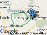 parcours 10 km Becquingy (route)
