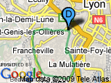 parcours Ste Irenee-Branly-Francheville-La Mulatiere-Chemin du Grapillion-Fontaniere-Stade de Ste Foy-FRactione 8 x 1000 metres en 3' 50 recup 2 '-
