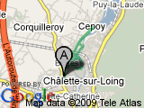 parcours CDR-10km Cepoy-Lac