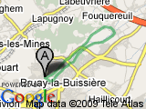parcours long parcour bruay gosnay bruay