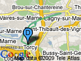 parcours torcy >> lagny >> base torcy 