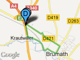 parcours brumath 5km