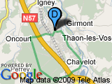 parcours Thaon - Chavelot  Ville / forêt / canal