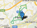 parcours 16 km Aigremont - Cahotte - Mons-Lez-Liège-Trixhes
