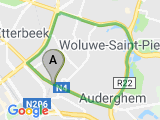 parcours Etterbeek - Woluwe-Saint-Pierre (Ch. de Wavre - AV. de Tervueren)