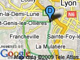 parcours Ste Irenee-Branly-Francheville-Oulins-Remonte direct par stade de Ste FOy les lyon-FRactione 4 x 1000 metres-