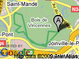 parcours course du chateau de vincennes
