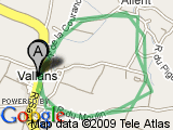 parcours course de vallans le2/06/