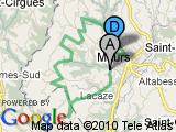 parcours Maurs 23km