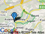 parcours Aveney - Arguel - Beure - Planoise