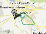 parcours VERDUN CANAL