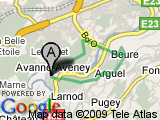 parcours Aveney - Planoise - voie romaine - Arguel