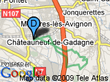 parcours Montfavet / Caumont / Gadagne 1h40
