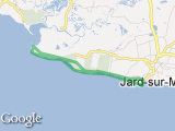 parcours Pointe du Payré Jard