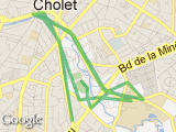parcours 10 km de Cholet