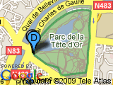 parcours parce de la tete d'or