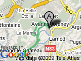 parcours Aveney-Pérouse-Rancenay-chateau