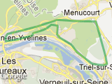 parcours 21km autour de Vaux