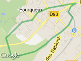 parcours Fourqueux-Mareil par la forêt 