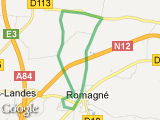 parcours ROMAGNE 221112