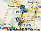 parcours Grenoble - Drac