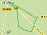 parcours le Barp Haureiul 9KM