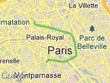 parcours From le boulot to la gare st laz en passant par Bastille et Répu