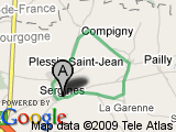 parcours La garenne-Plessis St Jean-Compigny-Sergines