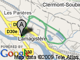 parcours Circuit Lac Route