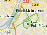 parcours bords de seine - 12km