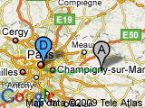 parcours Paris Coulommiers