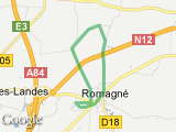 parcours romagné 27 janvier 2013