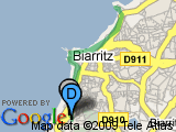 parcours biarritz bord de cote