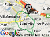 parcours Vaulx Milieu - Villefontaine - Roche - Four