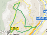 parcours tour de carros 14km